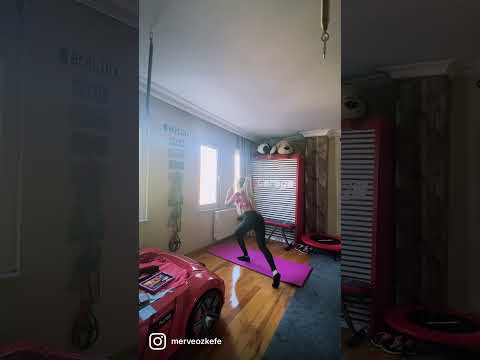 Mini basen bacak kalça egzersizleri🙋‍♀️🤸